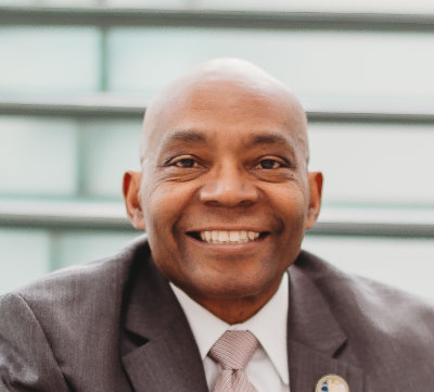 Dr. James Taylor with Oklahoma families